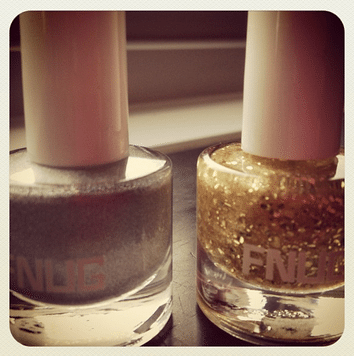 FNUG # badet i “holo” og guld – Giveaway