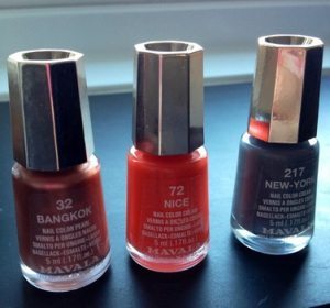 New York, Nice og Bangkok – minilakker