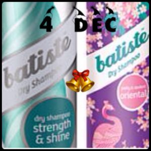 Jul by Heart 4. dec, Batiste tørshampoo