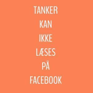 Går lige i hi med mine tanker