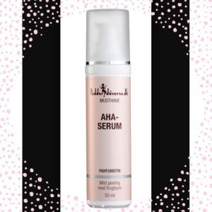 Pudderdåserne med AHA SERUM