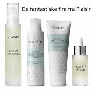 Plaisir, lad os kalde de nye produkter for DE FANTASTISKE FIRE