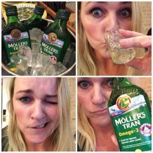 Möllers Tran med et smil