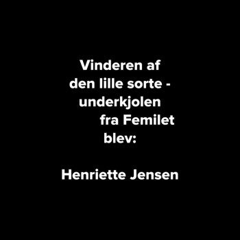 Vinderen af Femilet
