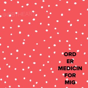 Ord er en slags medicin for mig