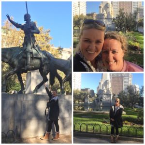 Mødet med Madrid, Don Quijote﻿, solen og kørestolen 