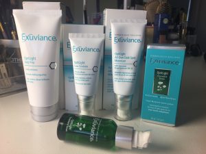 Exuviance serie mod pigmentpletter