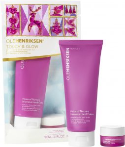 Farvesstrålende gaveæsker med den fineste hudpleje fra Ole H