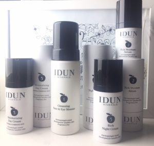 Idun Minerals hudpleje-sæt 1,2,3 og 5