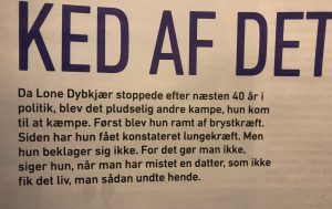 Når man har en mor, der døde da hun var 38 år