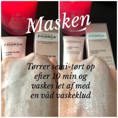 Masken er så skøn at bruge, og nem.
Huden efterlades med den flotteste glød - og bliver meget blød